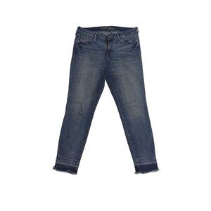 Old Navy Rockstar Regular Standard High-Rise Frayed Hem Skinny Jeans Women’s Siz